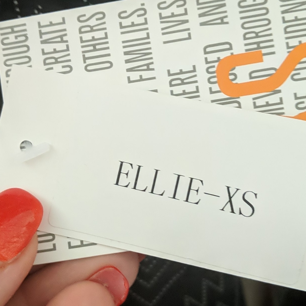 Button up dress with tie at waist XS Ellie